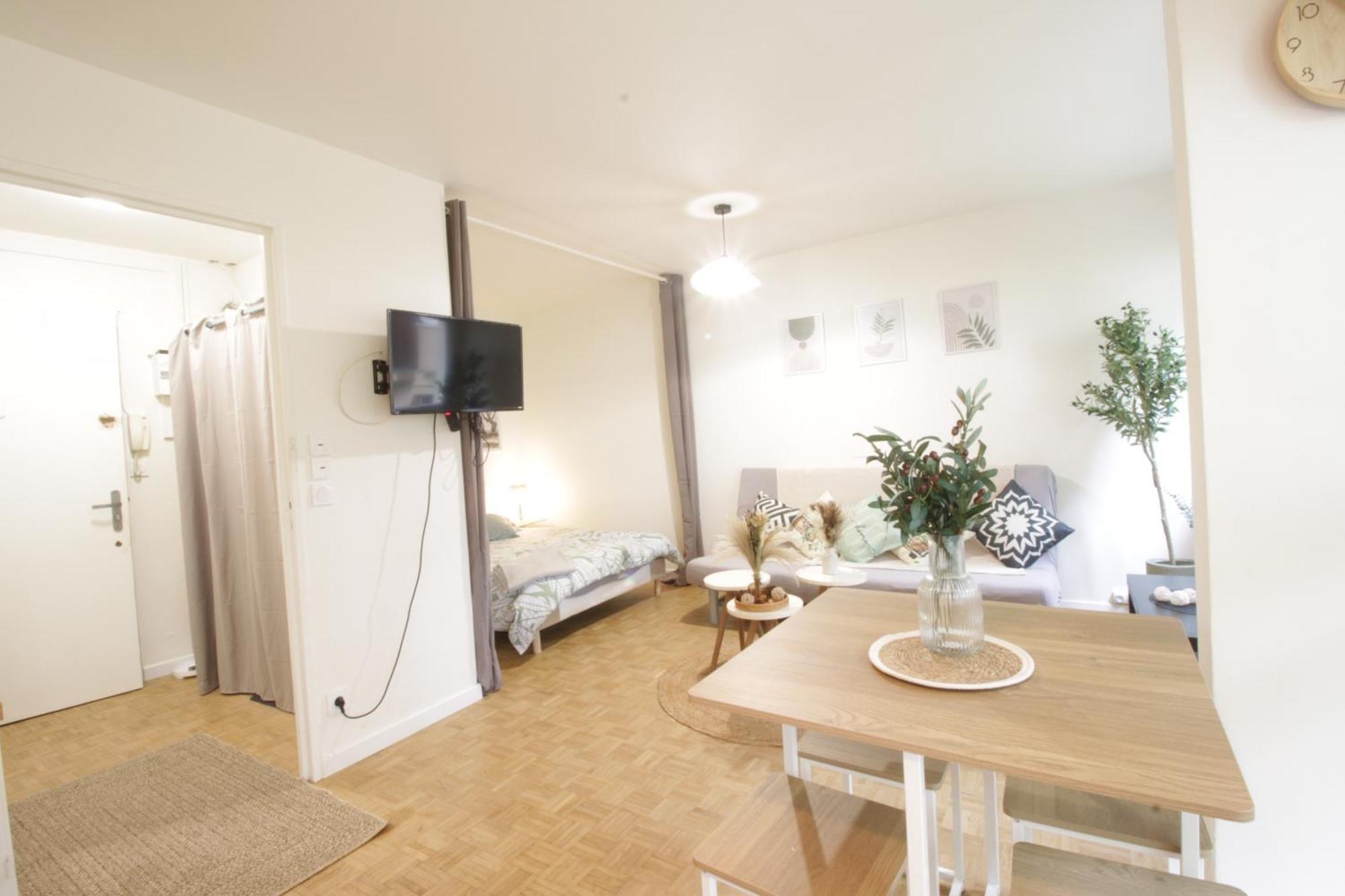 L'escapade - Hypercentre 5' Rer C Paris - Orly 15 Min Apartment Savigny-sur-Orge